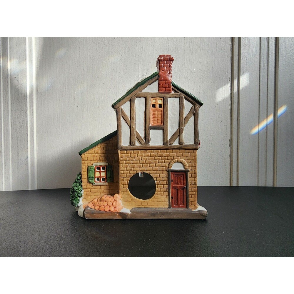 Lemax 1991 Vintage Ceramic Christmas Village "Dombey & Son" Shop - Picture 3 of 8